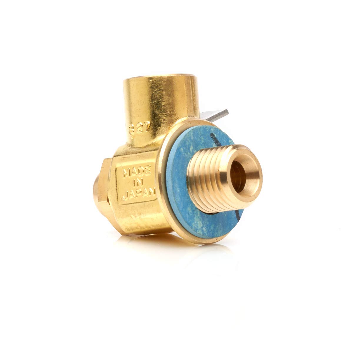 Fumoto F133S Large Body FUMOTO? Valve with Short Nipple and LC-10 Clip, 12mm-1.25, Gold, 1.21 Cubic Inches